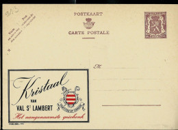 Publibel Neuve N° 913  ( CRISTAL Du VAL St Lambert  Le Cadeau Qui S'impose) - Werbepostkarten