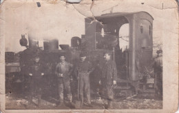 LOCOMOTIVE(TRAIN) CARTE PHOTO - Trenes