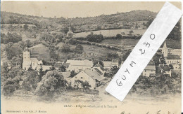 GLAY  L' Eglise Catholique Et Le Temple ( Pionnière) - Other & Unclassified