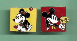 2 PIN'S DISNEY *** MINNIE ET MICKEY *** WW06 - Disney