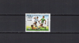 Peru 1987 Football Soccer World Cup Stamp MNH - 1986 – Mexico