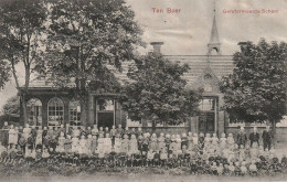 Ten Boer Gereformeerde School Foto Schoolkinderen En Personeel # 1907   4799 - Andere & Zonder Classificatie
