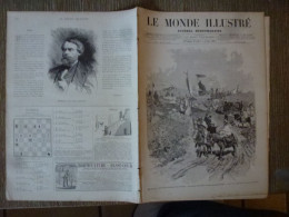 Le Monde Illustré Mai 1883 Fêtes Du Mariage Du Duc De Gênes Bois De Boulogne Restaurant De Madrid  Laponie Rabot - Riviste - Ante 1900