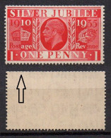 UK, GB, United Kingdom, MNH, 1935, Michel 190z, Watermark Inverted, George V, Silver Jubilee - Nuovi