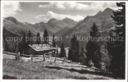 11738844 Sertigtal Auf Clavadeleralp Mittagshorn Plattenfluh Leidbachhorn Sertig - Andere & Zonder Classificatie