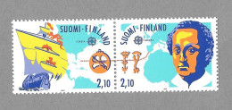 1992 Europa Cept Discovery Of America Pair C. Kolumbus Finland Finnland Finlande - Mint Never Hinged Postfrisch Neufs - Neufs