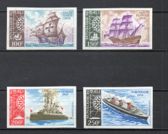 MALI  PA  N° 123 à 126   NON DENTELES    NEUFS SANS CHARNIERE  COTE ? €    BATEAUX - Malí (1959-...)