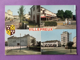 78   CPSM   DAMPIERRE       Multivues    4 Vues   Blason     Voitures….    Très Bon état - Dampierre En Yvelines