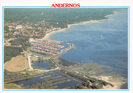 33 ANDERNOS LES BAINS  Bassin D'arcachon Vue Générale Aérienne  1 (scan Recto Verso)MG2802 - Andernos-les-Bains