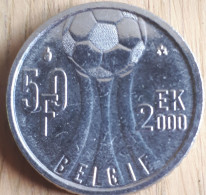 BELGIË : 50 Francs 2000 VL WK Voetbal UNC - 50 Frank