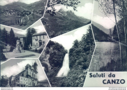 E21 - Cartolina Provincia Di Como - Saluti Da Canzo - Como