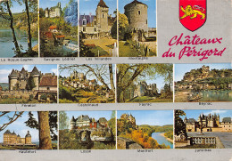 24 Dordogne Chateaux Du Perigord Multivue 6 (scan Recto Verso)MG2812 - Brantome