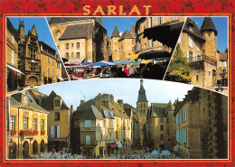 SARLAT Multivue  De La  Cite Medievale 21 (scan Recto Verso)MG2812 - Sarlat La Caneda