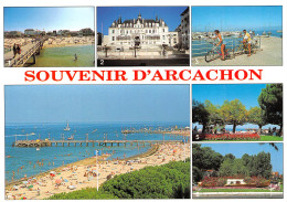 ARCACHON Divers Vues Souvenir  33 (scan Recto Verso)MG2815 - Arcachon