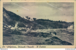 S135 Cartolina Pozzuoli La Solfatara Il Cratere Provincia Di Napoli - Napoli