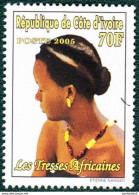 Cote D'Ivoire,2005- Le Tresses Africaines, NewNH- - Ivoorkust (1960-...)