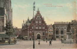 Haarlem Groote Markt Met Vleeschhal Levendig # 1910   5044 - Haarlem