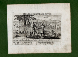 ST-CH Kaiserstuhl AARGAU Keiserstul 1630~ Daniel Meisner MULTOS EXUPERARE POTES - Prints & Engravings