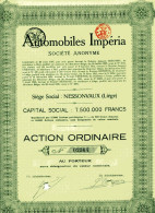 AUTOMOBILES IMPÉRIA - Automobile