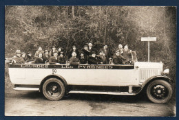 65.Lourdes. Carte-photo. Autocar De Touristes. Lourdes-Les Pyrénées. Raoul Photo-Lourdes. - Lourdes