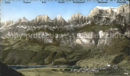 11737621 Wallenstadt Mit Wallensee Und Churfirsten Walenstadt - Andere & Zonder Classificatie