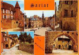 SARLAT Multivue De La Cite Medievale 1 (scan Recto Verso)MG2828 - Sarlat La Caneda