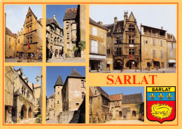 SARLAT 6 Vues De La Cite  4  (scan Recto Verso)MG2828 - Sarlat La Caneda