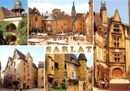 SARLAT  4 Belles Vues De La Cite Et De Ses Terrasses Au Soleil   30 (scan Recto Verso)MG2828 - Sarlat La Caneda