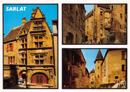 SARLAT  3 Vues Des Plus Beaux Monuments  34 (scan Recto Verso)MG2828 - Sarlat La Caneda