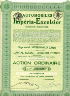 AUTOMOBILES IMPÉRIA-EXCELSIOR - Auto's