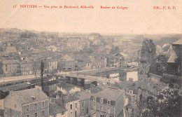 POITIERS Vue Prise Du Boulevard Abboville Rocher De Coligny  12 (scan Recto Verso)MG2828UND - Poitiers