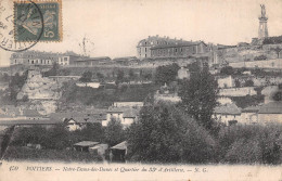 POITIERS  Notre Dame Des Dunes Et Quartier Du 33e D'Artillerie  18 (scan Recto Verso)MG2828UND - Poitiers
