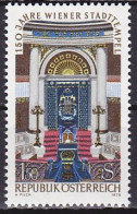 Austria, 1976, Vienna City Synagogue 150th Anniv, 1.50s, MNH - Nuevos