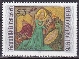 Austria, 1976, Christmas, 3s, MNH - Unused Stamps