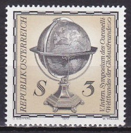 Austria, 1977, Friends Of The Globe Symposium, 3s, MNH - Nuovi