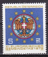 Austria, 1975, Council Of European Municipalities Meeting, 2.50s, MNH - Ungebraucht