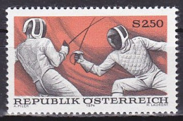 Austria, 1974, Fencing, 2.50s, MNH - Ungebraucht