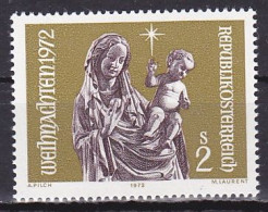 Austria, 1972, Christmas, 2s, MNH - Unused Stamps