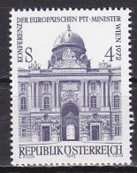 Austria, 1972, European Postal Ministers Conf, 4s, MNH - Nuovi