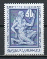 Austria, 1973, Federation Of Social Insurance Institutes 25th Anniv, 2s, MNH - Ungebraucht