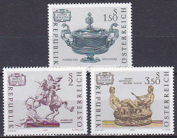 Austria, 1971, Art Treasures 1, Set, MNH - Nuevos