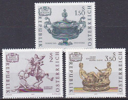 Austria, 1971, Art Treasures 1, Set, MNH - Unused Stamps