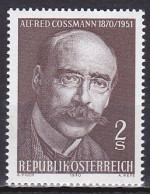 Austria, 1970, Alfred Cossmann, 2s, MNH - Ungebraucht