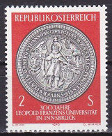 Austria, 1970, Leopold Franzzens University 300th Anniv, 2s, MNH - Nuovi