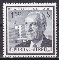 Austria, 1965, Pres. Adolf Schärf, 1.50s, MNH - Neufs