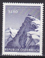 Austria, 1961, Sonnblick Meteorological Observatory 75th Anniv, 1.80s, MNH - Ungebraucht