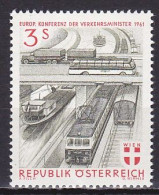 Austria, 1961, European Conf. Of Transport Ministers, 3s, MNH - Unused Stamps