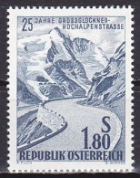 Austria, 1960, Grossglockrer Mountain Road 125th Anniv, 1.80s, MNH - Ongebruikt