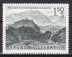 Austria, 1960, Carinthian Plebiscite 1.50s, MNH - Nuevos