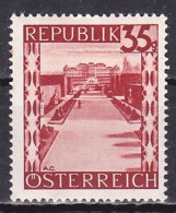 Austria, 1946, Landscapes/Belvedere, 35g, MH - Unused Stamps